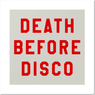Death Before Disco Posters and Art